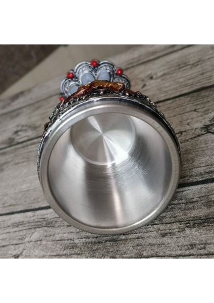 QuirkyQuar Ortaçağ Şövalye Rozeti Bira Kupa Paslanmaz Çelik Reçine Viking Kırmızı Şarap Camı Ortaçal Şarap Camı Zeste Çay Seti Stemware (Yurt Dışından) indirimleri