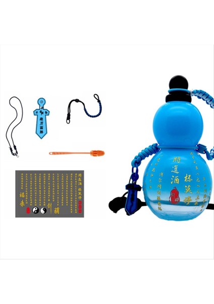 QuirkyQuar Taşınabilir Kabak Şarap Tenceresi, Değerli Yeni Stil, Sıcaklığa Dayanıklı, Retro Taşınabilir Antik Kabak Su Isıtıcısı Mavisi (Yurt Dışından) fırsatları