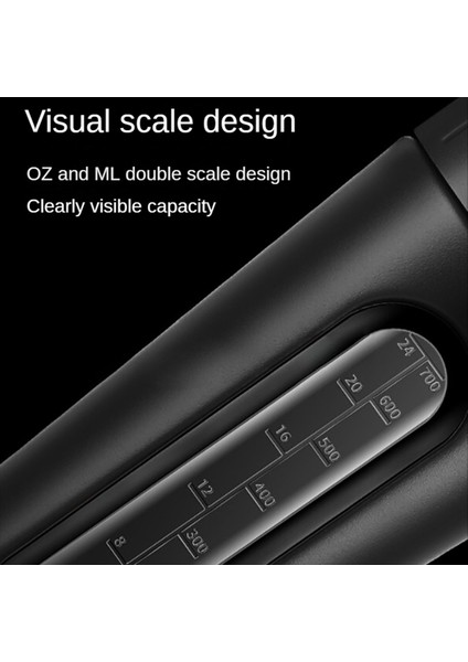 QuirkyQuar Protein Karışımları Için Shaker Şişeleri Paslanmaz Çelik Protein Tarak Soğuk/sıcak, Görünür Pencere Metal Shaker Cups-A (Yurt Dışından) fiyatları