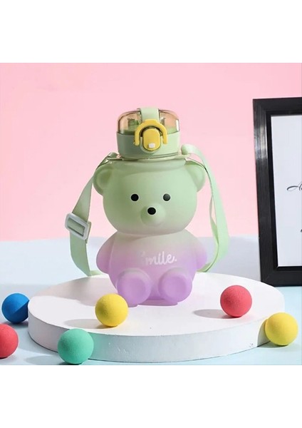 QuirkyQuar 1pc Gradyan Sevimli Su Bardağı Yaz Değerli Kızlar Plastik Fincan Portatif Saman Fincan Büyük Kapasiteli Su Şişesi C (Yurt Dışından) fiyatları