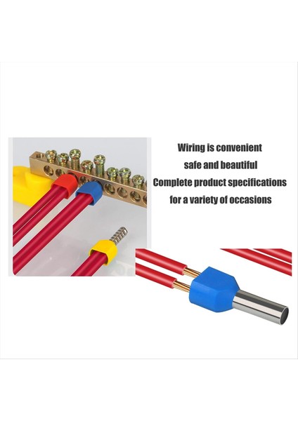 QuirkyQuar Çift Telli Ferrules Kiti, 500PCS Tel Ferrule Terminaller, Yalıtımlı Ferrule Kesim Pim Terminalleri, Kordon Pimi End Terminali (Yurt Dışından) indirimleri