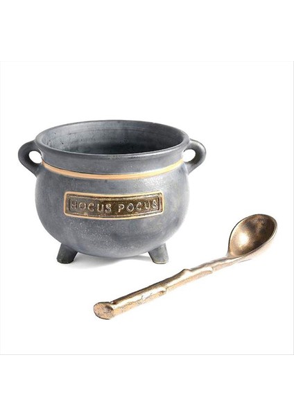 QuirkyQuar Cadılar Bayramı Dekorasyon Cadı Kazançası Reçine Kase Şeker Kovası Cadılar Bayramı Kapalı Açık Mutfak Dekorasyonu (Yurt Dışından)