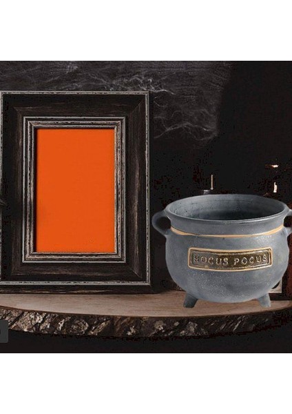 QuirkyQuar Cadılar Bayramı Dekorasyon Cadı Kazançası Reçine Kase Şeker Kovası Cadılar Bayramı Kapalı Açık Mutfak Dekorasyonu (Yurt Dışından) modelleri