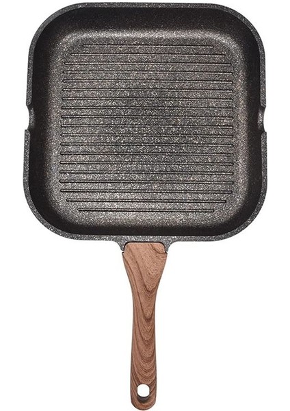 QuirkyQuar Soba Üstleri Için Izgara Tavası, Yapışmaz Indüksiyonlu Tavan Alüminyum Indüksiyon Biftek Pastırma Tava Kızartma Tavası Gaz, Seramik, 28CM (Yurt Dışından) fiyatları