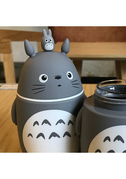 QuirkyQuar Reklam Öğeleri Sevimli Taşınabilir Termozlar Şişe Karikatür Su Bardağı Animasyon Sıcak Su Bardağı ve Kupa, 200ML Tip A (Yurt Dışından) indirimleri