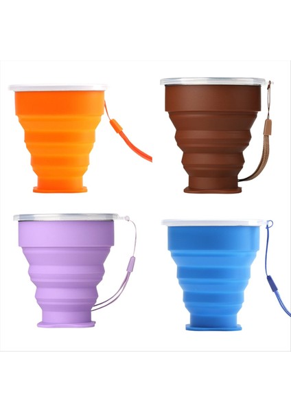 QuirkyQuar Katlanır Fincan Su Bardağı Seyahat Teleskopik Fincan Taşınabilir Açık Kahve El Fincanı Gargara Katlanır Fincan (Yurt Dışından)