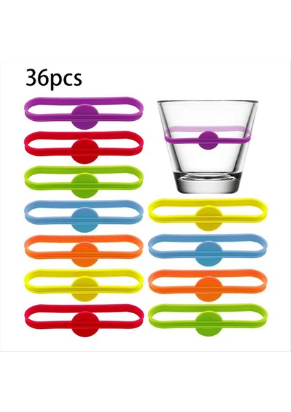 QuirkyQuar 36 Şarap Camı Işaretleme Bira Camı Tanıma Içecek Işaretleme Şarap Şişeleri Etiket Yüzük (Yurt Dışından) fiyatları