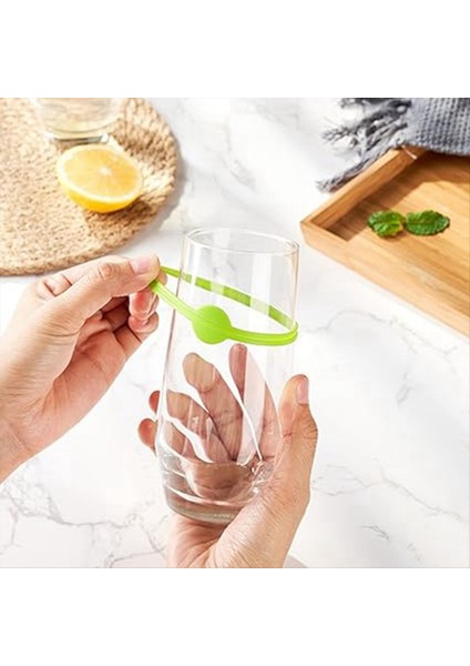 QuirkyQuar 36 Şarap Camı Işaretleme Bira Camı Tanıma Içecek Işaretleme Şarap Şişeleri Etiket Yüzük (Yurt Dışından) fırsatları