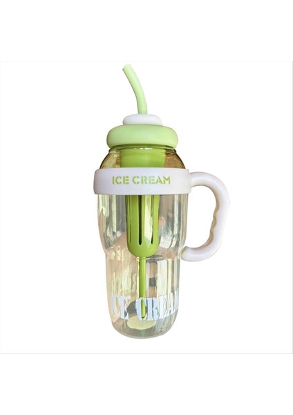 QuirkyQuar Yeni 1300ML Taşınabilir Saman Su Kupası Spor Şişesi Açık Seyahat Kahve Kupası Kamp Kamp Yürüyüşü Ket Sütü D (Yurt Dışından)