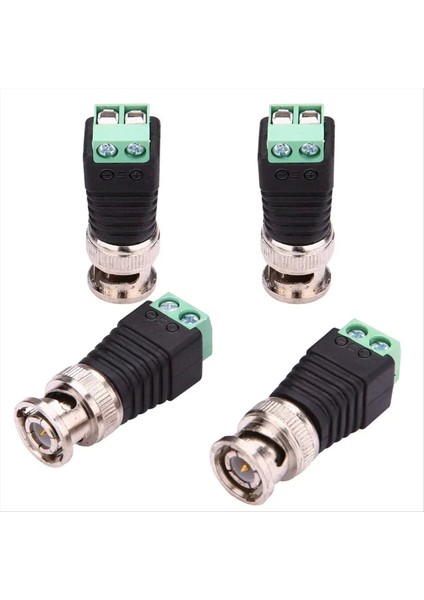 QuirkyQuar Bnc Erkek Balun Konnektörü 20PCS Koaksiyel Cat5 - Bnc Cctv Sürveyans Için Erkek Konnektör Video Kameralar Bnc Erkek Konnektörü (Yurt Dışından) indirimleri