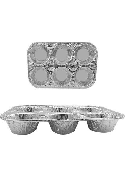 QuirkyQuar 20 Paket 6 -Fincan Alüminyum Çörek Tavaları - Cupcake Alüminyum Tavalar, Pişirme Kekleri Için Favori Çörek Boyutu (Yurt Dışından) fiyatları
