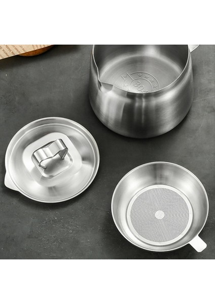 QuirkyQuar Yağ Tenceresi, Yağ Tenceresi Paslanmaz Çelik Büyük Kapasiteli Yağ Friteri ve Filtre Kupası Combo Mutfak 1.5l Için Çok Yönlü Yağ Filtresi (Yurt Dışından) modelleri