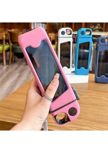 QuirkyQuar 350ML Spor Su Kupası Kare Şekli Öğrenci Plastik Su Şişesi Fitness Fincan Saman Kum Su Isıtıcısı Açık Hava Spor Şişesi, C (Yurt Dışından) indirimleri