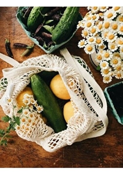 File Torba Natürel Krem Pamuklu Plaj Çantası 36x60 cm Desensiz Tasarım