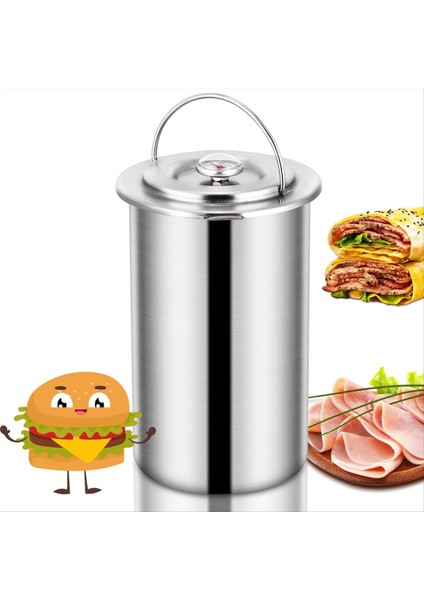 QuirkyQuar Basınçlı Ham Maker, Paslanmaz Çelik Et Termometre ile Ev Yapımı Sizat Yapmak Için Pres (Yurt Dışından) fiyatları