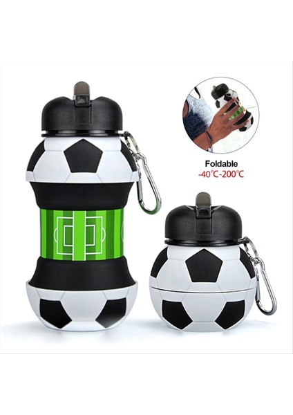 QuirkyQuar Katlama Su Şişesi Bardakları Kupa Açık Hava Basketbol Futbol Beyzbol Golf Okulu Sızdır Yalıtım Taşınabilir Su Şişesi (Yurt Dışından) modelleri