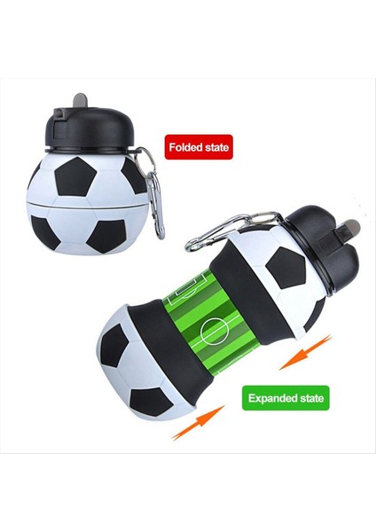 QuirkyQuar Katlama Su Şişesi Bardakları Kupa Açık Hava Basketbol Futbol Beyzbol Golf Okulu Sızdır Yalıtım Taşınabilir Su Şişesi (Yurt Dışından) fırsatları