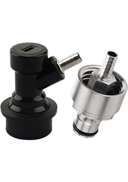 QuirkyQuar 5/16 Inç Barb Top Kilit Bağlantısı Seti ile Bira Demleme Karbonatlama Kapağı, Kola Soda Bira Için Içeceklerin Çoğu Pet Şişeleri (Yurt Dışından)