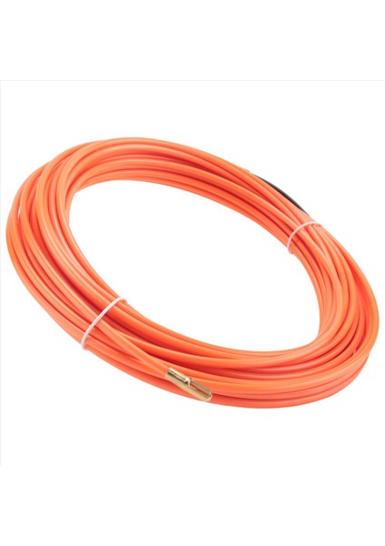 QuirkyQuar 4mm 15 Metre Turuncu Kılavuz Cihazı Naylon Elektrikli Kablo Itme Çekme Kanalı Yılan Rodder Balık Bandı Teli (Yurt Dışından) modelleri