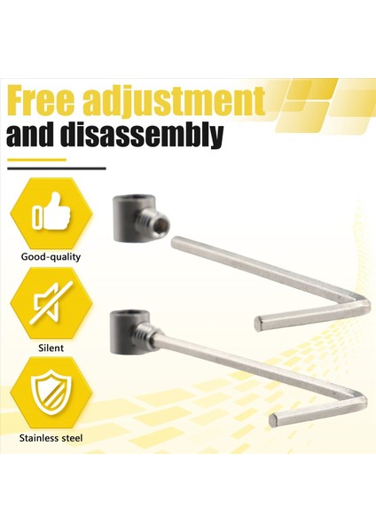 QuirkyQuar 50PCS 3mm Tel Halat Kablolu Bağlantı Elemanı Klipsi Için Ayarlanabilir Vidalı Bakır Metal Fikstürü Sling Sabitleme Aksesuarları (Yurt Dışından) indirimleri