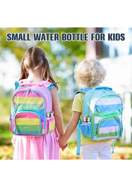 QuirkyQuar 2 Adet 10OZ Mini Paslanmaz Çelik Su Şişesi Ince Yalıtımlı Termal Su Şişesi Küçük Vakum Sıcak Soğuk Su Şişesi Dökme (Yurt Dışından) fırsatları