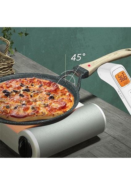 QuirkyQuar 20 cm Taş Tava Tava Yapışmaz Dökme Demir Gözleme Tavası Omlet Tencere Gaz Sobası Indüksiyonu Ocak Mutfak Tencere (Yurt Dışından) indirimleri
