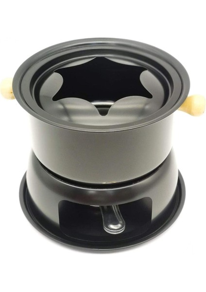 QuirkyQuar Mini Paslanmaz Çelik Fondu Tenceresi Seti Peynir Çikolata Fondu 6 Daldırma Çatallar ve Çıkarılabilir Pot Candy Sos Daldırma (Yurt Dışından) fiyatları