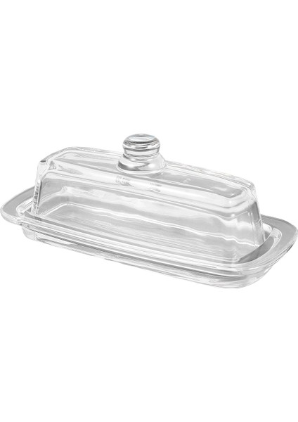 QuirkyQuar Cam Tereyağı Kapaklı Krem ​​peynir Yemek Açık Tereyağı Tereyağı Tereyağı Tepsisi Kaleci Doğu Kıyısı Tereyağı (Yurt Dışından)
