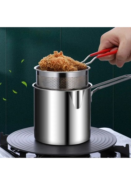 QuirkyQuar Kızartma Sepeti ile Derin Fritöz Mutfak Için Çok Fonksiyonlu Küçük Tencere Kızarmış Tavuk Pişirme Aletleri Kullanın (Yurt Dışından) fiyatları