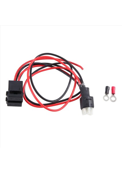QuirkyQuar 30A 1m Sigorta 6 Pin Kısa Dalga Güç Kablosu Kablosu Yaesu FT-857D FT-897D (Yurt Dışından) fiyatları