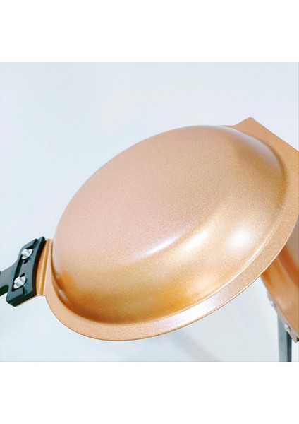 QuirkyQuar Yapışmaz Kızartma Tavası 19 cm Paslanmaz Çelik Çift Omletli Tava Indüksiyon Ocak Tavası Ev Kamp Bahçesi Piknik (Yurt Dışından) fiyatları