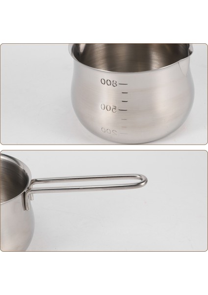 QuirkyQuar Yapışmaz Tava Sütü Kap Tereyağı Çikolata Eritilmiş Isı Tenceresi Isıtıcı Tava Küçük Tencere Peynir Potu (Yurt Dışından) indirimleri