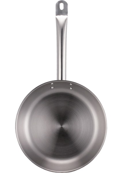 QuirkyQuar Mutfak 20 cm Indüksiyon Tava Paslanmaz Çelik Fripan Tava Pişirme Aksesuarları Pişirme Aletleri (Yurt Dışından)