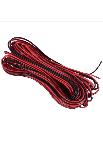QuirkyQuar 22 Gauge 15M Kırmızı Siyah Zip Tel Awg Kablo Güç Toprak Kıyıklı Bakır Araba (Yurt Dışından) modelleri