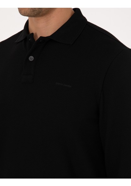 Erkek Siyah Regular Fit Sweatshirt 50311657-VR046