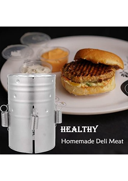 QuirkyQuar Paslanmaz Çelik Jambon Yapıcı Et Basın Aracı Sağlıklı Ev Yapımı Et Mutfak Yemekleri Yapmak Için Mükemmel (Yurt Dışından) fiyatları