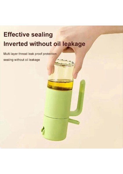 QuirkyQuar Ev Cam Yağı Su Isıtıcısı Dış Mekan Çift Kullanımlı Yağ Şişesi Sızıntı Kanıtı Atomizasyon Pres Yağ Ket Izindesi C (Yurt Dışından) fiyatları