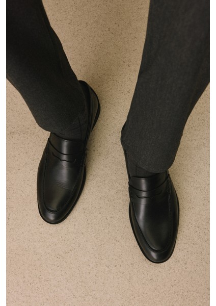 , Erkek Hakiki Deri Klasik Ayakkabı 1531056Z4612 Siyah fiyatları