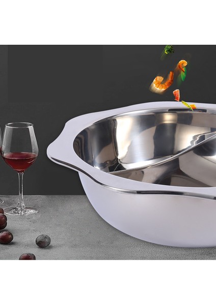 QuirkyQuar Paslanmaz Çelik Pot Sekizgen Güneş Pot Yavaş Güveç Potu Mutfak Yemek Pişirme Dayanıklı Çift Izgara Sıçır Tencere Erişte Tenceresi KAPAK-30CM (Yurt Dışından) modelleri