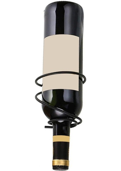 QuirkyQuar Duvara Monte Şarap Rafları, Kırmızı Şarap Şişesi Ekran Tutucu Metal Asma Şarap Rafı Organizatör Içecekler/likör Şişeleri (Yurt Dışından) fırsatları