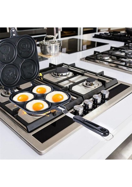 QuirkyQuar Yumurta Tava Çift Taraflı Gözleme Şekli Griddle Tava Gözleme Tavası Yapışmaz Hayvan Gözleme Üreticisi Mini Gözleme Kalıp Tavası (Yurt Dışından) fırsatları