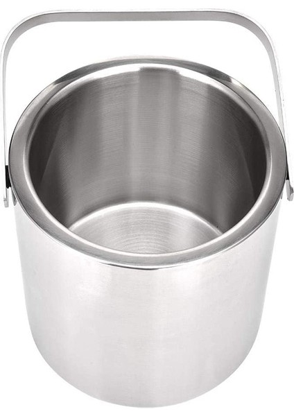 QuirkyQuar Paslanmaz Çelik Buz Meydanı Konteyner Çift Duvarlı 1.3l Buz Kovası Konseni Maşa Kapağı (Yurt Dışından) indirimleri