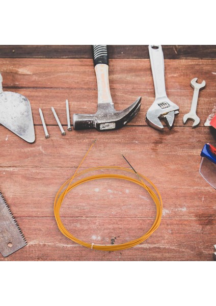 QuirkyQuar 10M 3mm Kılavuz Cihaz Fiberglas Elektrikli Kablo Itme Çekme Kanalları Yılan Rodder Balık Bant Teli (Yurt Dışından) modelleri