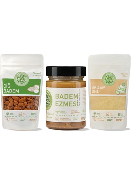 3'lü Ege Bademi Paketi