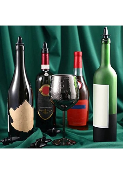 QuirkyQuar Likör Şişe Dökücüler Akış Dökücü Plastik Tabakalar Siyah Şişe Dökücüler Barlar Için Pubs Restoranlar Kahve Dükkanları (Yurt Dışından) fırsatları