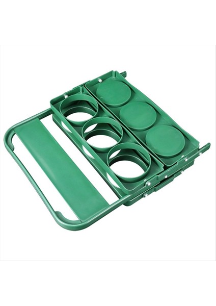 QuirkyQuar 6 Delik Katlanabilir Şişe Taşıyıcı, Taşınabilir Barbekü Parti Bira Kavanoz Tutucular, Mutfak Depolama ve Organizasyon Için Sepet (Yurt Dışından) indirimleri