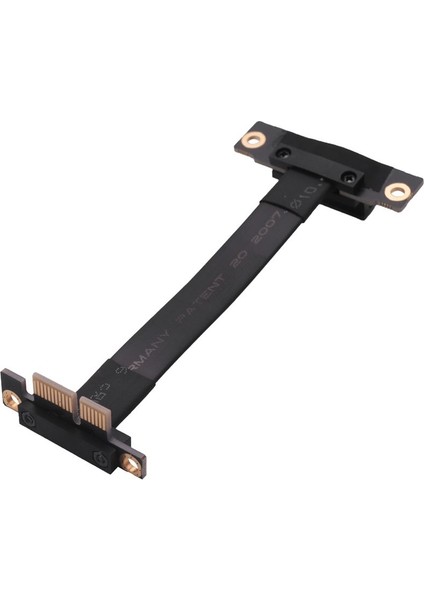 QuirkyQuar Pcıe X1 Yükseltici Kablo Çift 90 Derece Sağ Açılı Pcıe 3.0 X1 - X1 Uzatma Kablosu 8gbps Pcı Express 1x Yükselti Kart 10CM (Yurt Dışından) modelleri