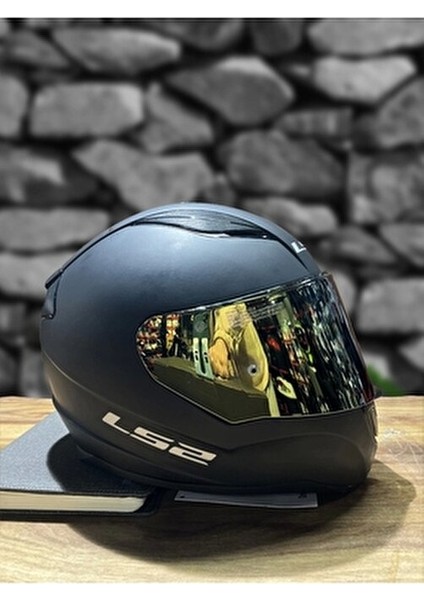 Rapid 2 Mat Siyah Tam Yüz Kask Polikarbonat Malzeme ile Su Geçirmez 1300 gr