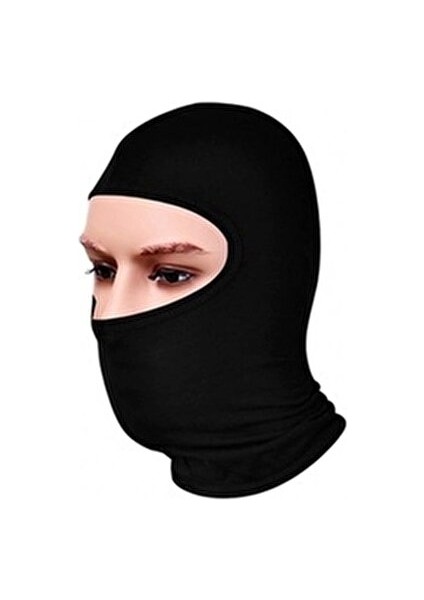 Rapid 2 Mat Siyah Tam Yüz Kask Polikarbonat Malzeme ile Su Geçirmez 1300 gr