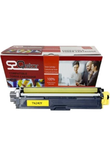 Brother Tn 240 Muadil Toner Sarı HL3040 HL3045 HL3070 HL3075 DCP9010 MFC9010 MFC9125 MFC9320